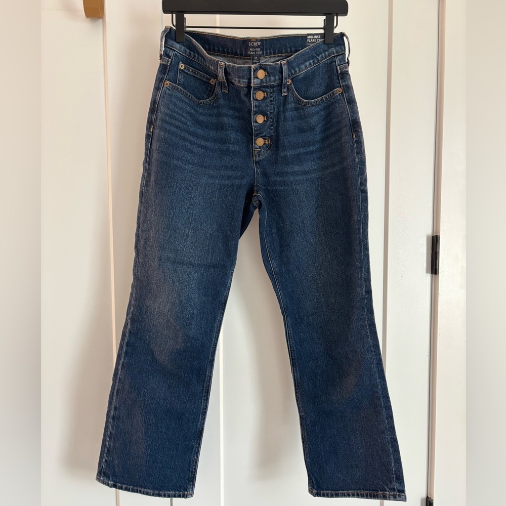 J. Crew Factory Crop Jean in All Day Stretch